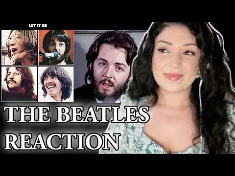 REACTING TO THE MOST ICONIC BAND THE BEATLES- LET IT BE - LEGENDARY - MUST WATCH
