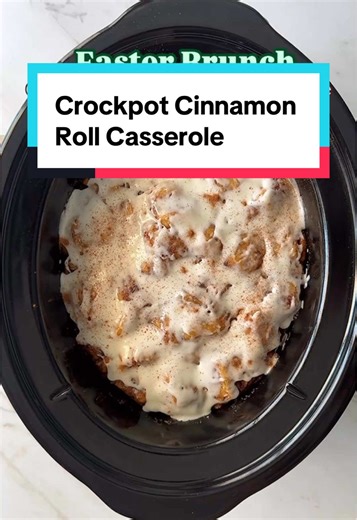 Slow Cooker Cinnamon Roll Casserole ✨To get to the full recipe, GOOGLE fitslowcookerqueen cinnamon roll casserole or click the link in my profile & search there. ♦️Ingredients Canned Cinnamon Rolls with Icing Butter Maple Syrup Cinnamon Vanilla Extract Whipping Cream This slow cooker cinnamon roll casserole recipe is an easy, egg-free recipe that will have people coming back for more. Made with store-bought rolls, melted butter, cinnamon, cream, and vanilla, this decadent dish is a cross between