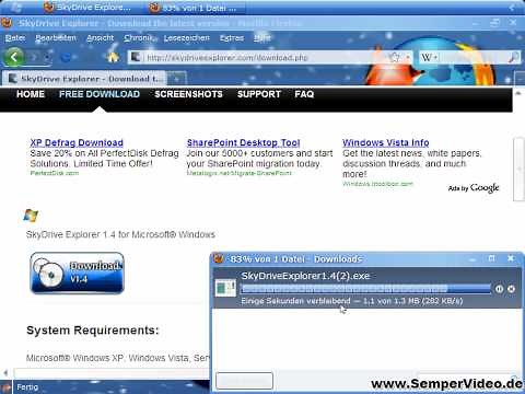 SkyDrive in Windows Explorer einbinden
