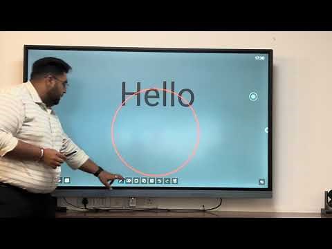 What is the difference between interactive flat panel and smart TV?