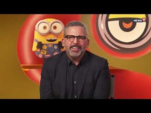 STEVE CARELL'S INTERVIEW WITH SHILPA RATHNAM| MINIONS: THE RISE OF GRU| CNN NEWS18