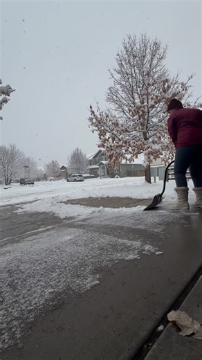 Snow shoveling tips from a meteorologist... 🧤 Dress warmly, making sure to cover your head, fingers and toes. 💧 Stay hydrated; avoid heavy meals right before shoveling. 🪏 Move only small amounts of snow with each pass of the shovel. ❄️ Take frequent breaks. Stop shoveling entirely if you feel exhausted! Shoveling heavy, wet snow can cause back injuries and heart attacks. Don’t push yourself! Shovel smart! For more winter weather safety tips, visit weather.gov/safety. 🌨️ Bonus tip: If it star