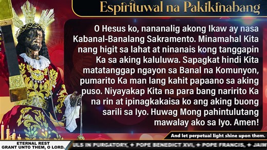 #QuiapoChurch Official 6AM LIVE MASS 05 January 2026 • MONDAY after Epiphany Optional Memorial of SAINT JOHN NEUMANN, Bishop LUNES kasunod ng PAGPAPAKITA ng Panginoon Paggunita kay SAN JUAN NEUMANN, Obispo Tagapagdiwang: Rev. Fr. Jonathan Noel Mojica QUIAPO CHURCH MOBILE APP For Android: https://bit.ly/3nXUz4Q For IOS: https://apple.co/3k9nfFH #MinorBasilicaAndNationalShrineOfJesusNazareno #JesusNazareno #Nazareno2026 #SaintJohnTheBaptist #SanJuanBautista #NuestraSeñoraDeLaBuenaHora #OurLadyOfTh