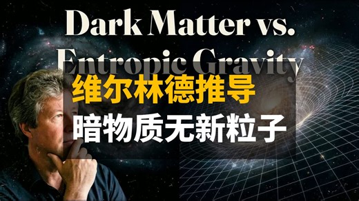 艾瑞克·维尔林德从第一性原理推导出暗物质，无需新的粒子 | Curt Jaimungal • 中英