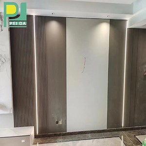 [Hot Item] WPC Slat Wall Cladding Wood Plastic Composite Interior