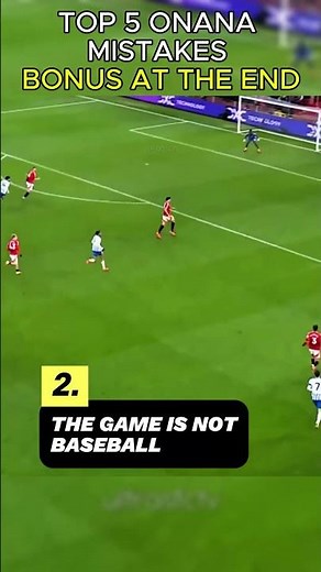 Top 5 Onana Mistakes That Cost Man United + Europa League Final Blunder! 🔥 #manchesterunited #uel