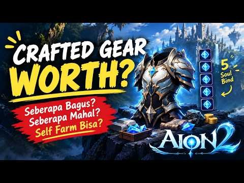 Breaking Down AION 2 Crafted Gear: Is It Good, Expensive, and Can You Self-Farm It?