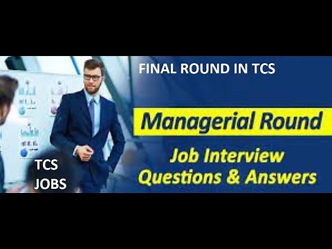 TCS Managerial Round Experience | TCS Interview for Software Developer