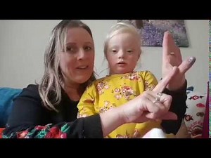 Makaton sign of the week "yellow"