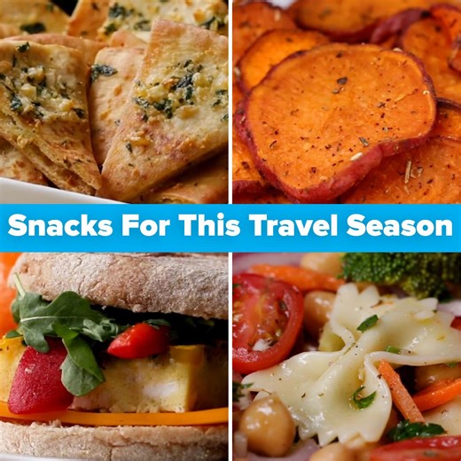 96K views · 92 reactions | Best Snacks For Travel | Tasty | Facebook