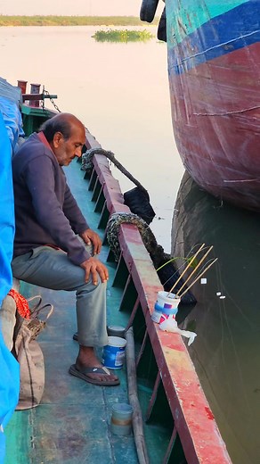 Great fishing spot #নদীরবোয়ালমাছ | Fast Review