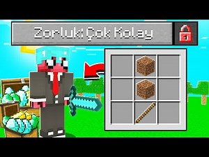 MİNECRAFT AMA ÇOK KOLAY ✔️