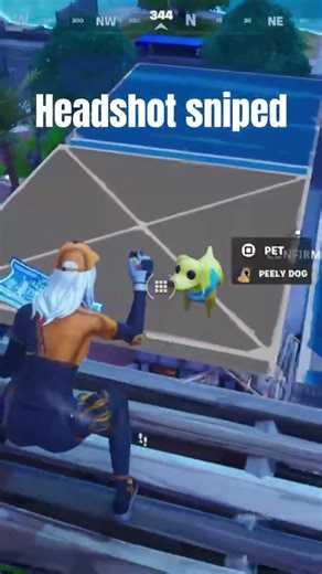 #fortnite headshot sniped