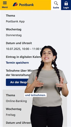Digitales Banking – einfach erklärt!  In den Postbank Web-Seminaren lernt ihr, Bankgeschäfte einfach und sicher online zu erledigen. Mehr dazu auf unserer Website. #Postbank #DiePasstBank | Postbank | Facebook