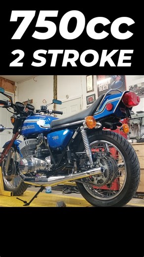 1972 KAWASAKI H2 750 #kawasaki #2stroke #h2 #twostroke #motorcycle #classicmotorcycle | Pete's Classic Cycle