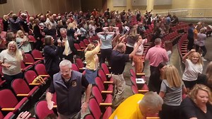 11K views · 245 reactions | All we did was ask the staff if they were ready to welcome students back to school tomorrow (Aug. 16th) and this was their reaction! It's safe to say we're anticipating the BEST year yet!藍 | Three Rivers School District | Facebook