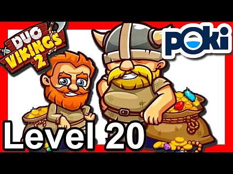 Duo Vikings 2 Level 20 [GAMEPLAY] poki.com