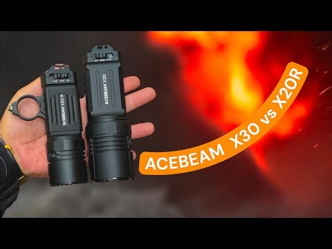 ACEBEAM X30 vs ACEBEAM X20-R