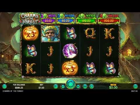 Demo gameplay of Charms of the Forest by RTG Slots