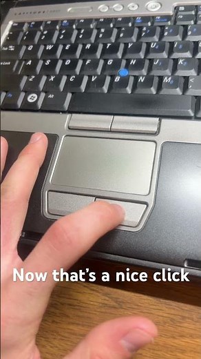 This Old Laptop has the best mouse click sounds!!!