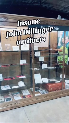 John Dillinger artifacts at Historic Attractions museum in Roscoe, Illinois. #johndillinger #truecrime #museum | Freyzel Productions