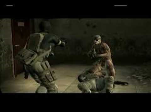 MGS4 Snake Meets Meryl