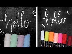 Chalk vs Liquid Chalk Markers - Comparing two types of chalks + Art Addicts Alliance Birthday!