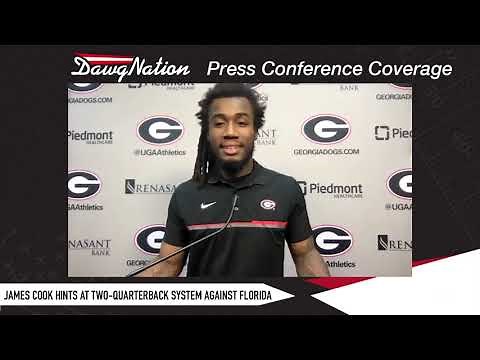 Georgia running back James Cook hints at multiple quarterbacks for Georgia against Florida