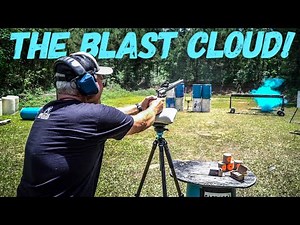 THE BLAST CLOUD! (Safe EXPLODING Targets)
