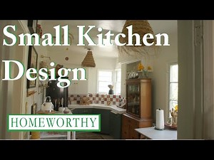 SMALL KITCHEN DESIGN | DIY Decor, Vintage Accents, and Unexpected Layouts
