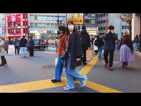 🇯🇵 Tokyo Walk: Shinjuku to Tochomae - Quiet New Year’s Eve Night Stroll - Dec. 2025