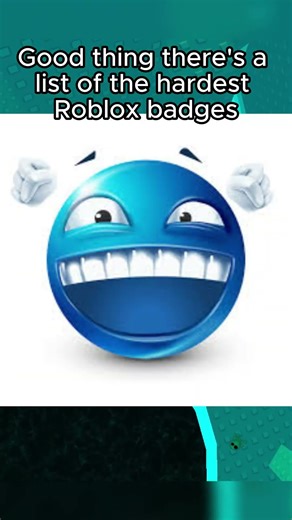 What is the Hardest Roblox Badge? #roblox #rblx #etoh #obby #badges