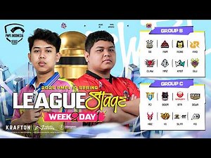 [ID] 2026 PMPL ID Spring League stage | Week 2 Day 1