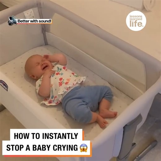 How to stop a baby crying instantly | Lessons Learned In Life