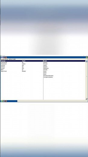 How to select language Ford IDS