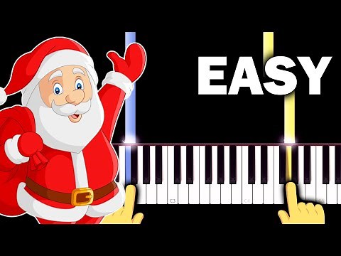 Jingle Bells - Christmas Song - EASY Piano tutorial
