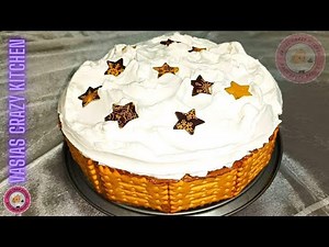 Petit Beurre Cookie Cake-The Easiest and Most Delicious Cookie Cake-Sweet Cake Recipe