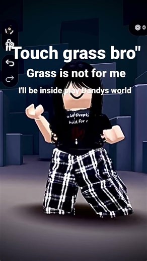 Grass is not for me🫩✌️#edit #fypシ #roblox