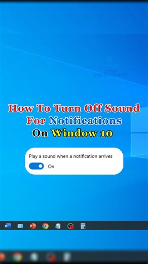 UPSF on Instagram: "How To Turn Off Notification Sound in Windows | Disable Alert Sound Learn how to turn off sound for notifications on Windows in just a few steps. This simple Windows setting helps you mute notification sounds while still receiving alerts—perfect for work, study, or presentations. 📌 In this video you will learn: How to turn off notification sound in Windows Disable system alert sounds Windows notification settings Quiet mode tips for Windows If this video helps you, don’t for