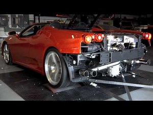 UNDERGROUND RACING 1000 HP TWIN TURBO FERRARI F430 SPIDER