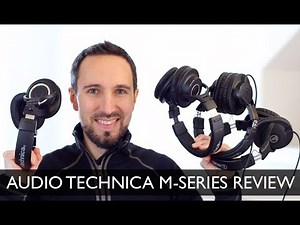 Audio Technica ATH M20X, M30X, M40X, M50X M-Series Group Review & Comparison