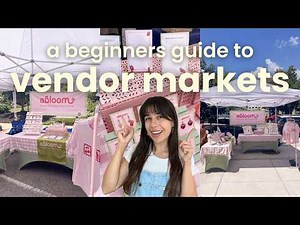 how to prepare for your first craft fair | market essentials + setup tips for small businesses