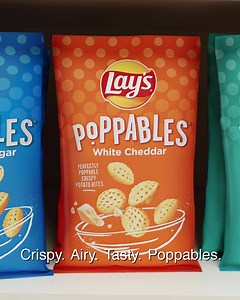 Crispy. Airy. Tasty. Get poppin’ with Lay’s Poppables. | Lay's