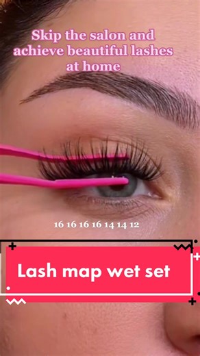 DIY Wet Set Lash Extensions at Home