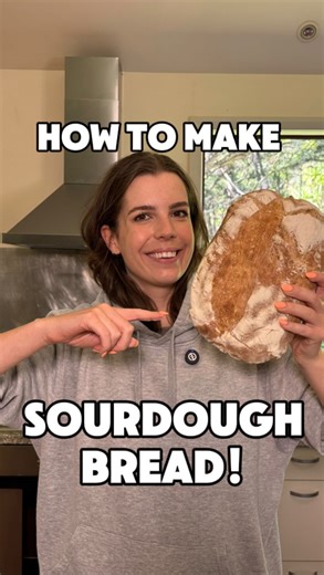Alice Taylor on Instagram: "HOW TO MAKE SOURDOUGH BREAD | RECIPE BELOW ⬇️ ❤️ No Knead, Super Easy! This is my most requested video ever! I hope it’s helpful, let me know any questions in the comments! Sourdough bread recipe! Ingredients: 200g sourdough starter 500g flour 350g water 1 tsp salt Method: In a bowl combine, sourdough starter, flour, water, and salt. Knead for 3 minutes. Place in a bowl, cover it, and let it sit for around 3 hours. You can either bake this in a loaf tin or do what I d