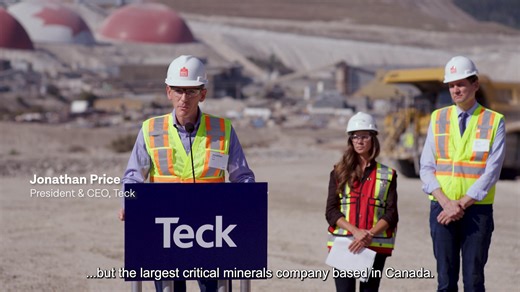B.C. Premier David Eby and Teck President and CEO Jonathan Price discuss the proposed merger of equals between Teck and Anglo American and why it’s a vote of confidence in British Columbia’s role as a global leader in mining and critical minerals. Creating the Vancouver-headquartered Anglo Teck will bring new investment, jobs and long-term economic growth to the province. https://go.teck.com/AngloTeck | Teck