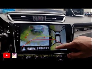 installation multimédia Android Nissan Qashqai adaptation #caméra360