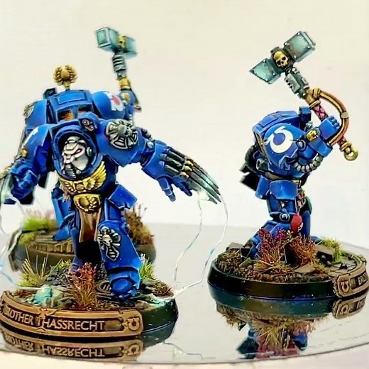 Space Marine Heroes of the First Company, Assault Terminators #warhammer40k
