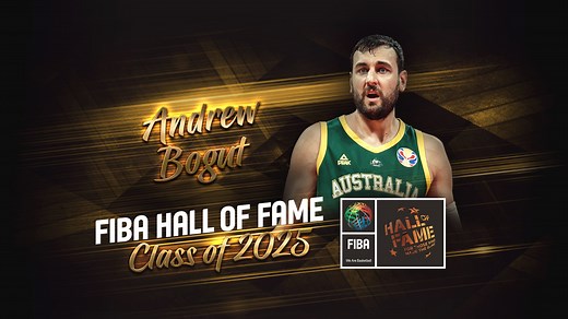 2025 FIBA Hall of Fame: Andrew Bogut