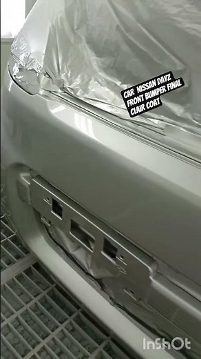 October 27, 2025# how to car front bumper final clair coat paint both short viral vedio #